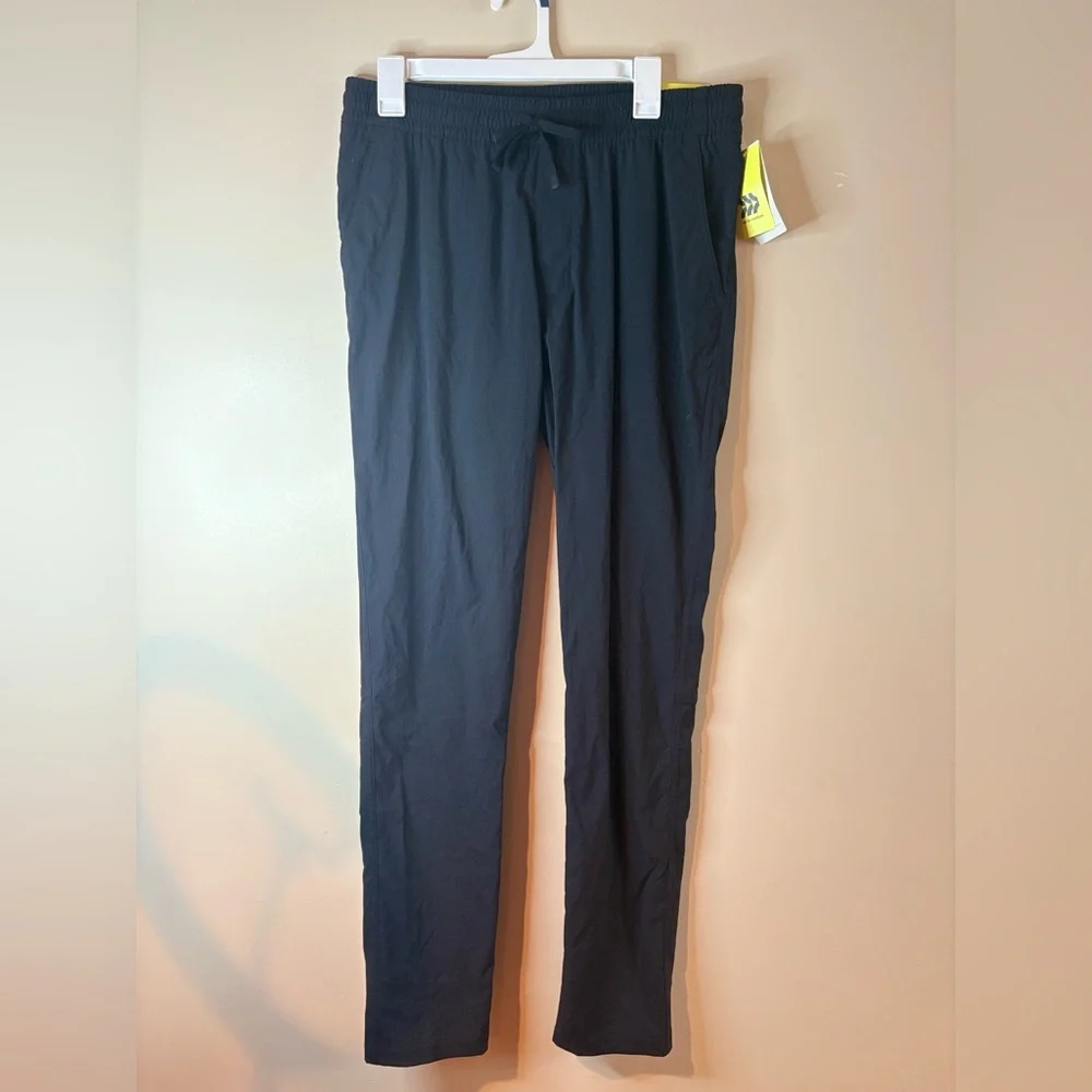 All In Motion Black Ripstop Drawstring Pants - Picture 1 of 13